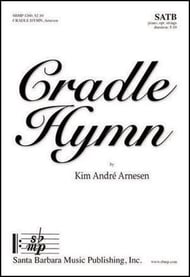 Cradle Hymn SATB choral sheet music cover Thumbnail